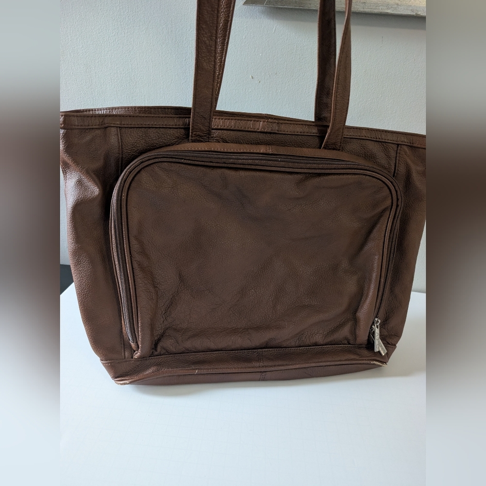APC Brown Leather Bag
